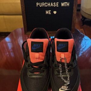 *SOLD*Authentic Nike Air Max Black Tropical Twist Sneakers